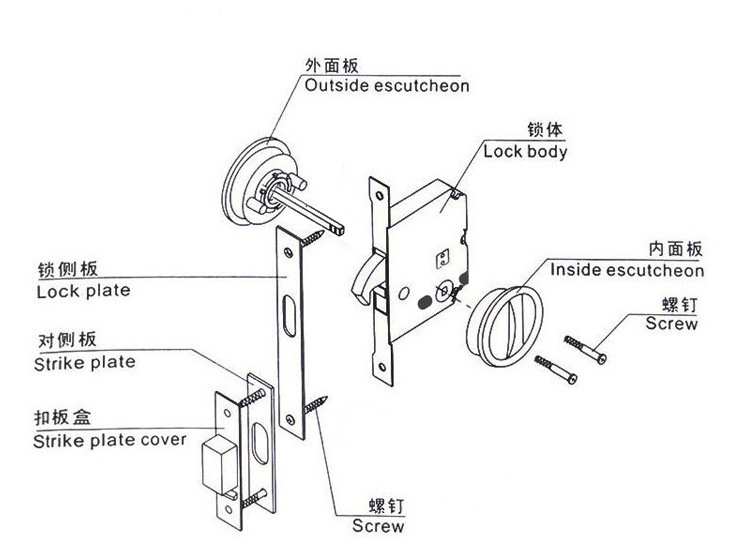 91视频网站在线观看91视频下载污APPRSL-610BK 室内移门拧手锁