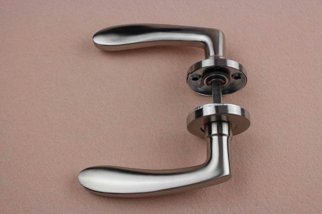 304 stainless steel entry lever door prelude handle lock in guangzhou